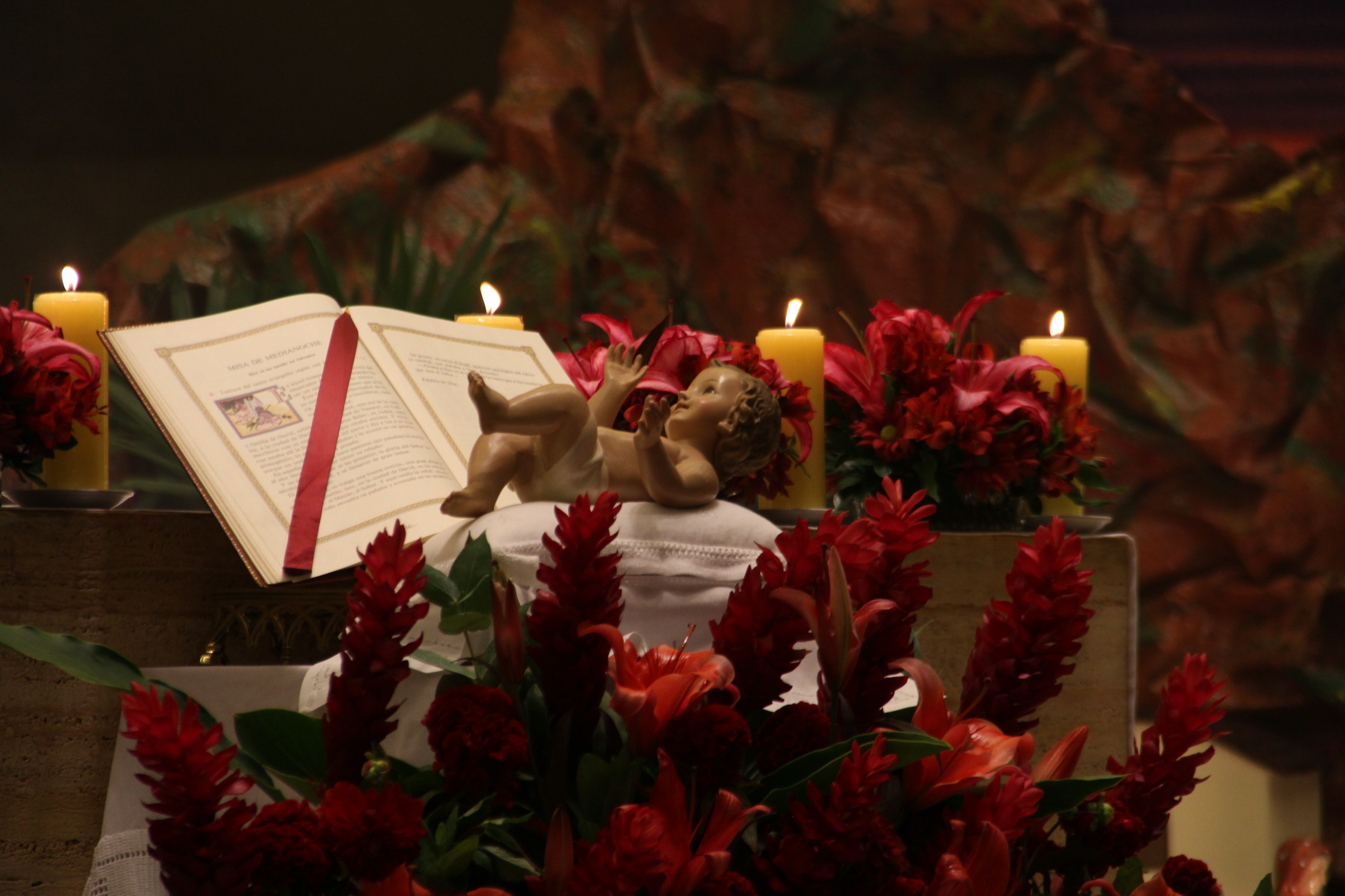 Horarios de misa de Navidad y Año Nuevo
